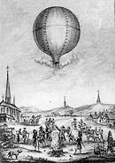 Eerste ballonvlucht in Annonay